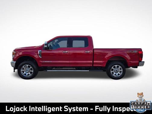 Rapid Red Metallic Tinted Clearcoat 2021 Ford F-250 Lariat