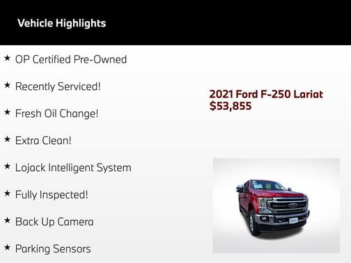 Rapid Red Metallic Tinted Clearcoat 2021 Ford F-250 Lariat