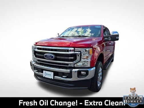 Rapid Red Metallic Tinted Clearcoat 2021 Ford F-250 Lariat