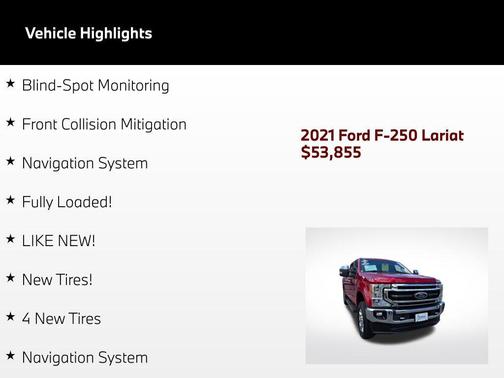 Rapid Red Metallic Tinted Clearcoat 2021 Ford F-250 Lariat