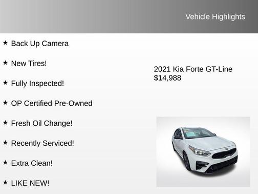 2021 Kia Forte GT-Line