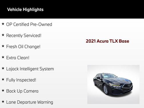 Majestic Black Pearl 2021 Acura TLX FWD