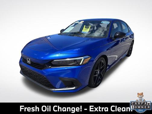 Boost Blue Pearl 2023 Honda Civic Sport