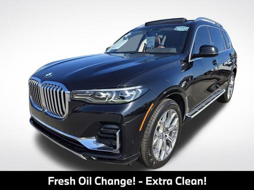 Black Sapphire Metallic 2020 BMW X7 xDrive40i