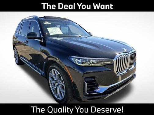 Black Sapphire Metallic 2020 BMW X7 xDrive40i