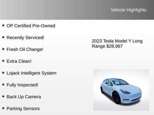 2023 Tesla Model Y Long Range Dual Motor All-Wheel Drive
