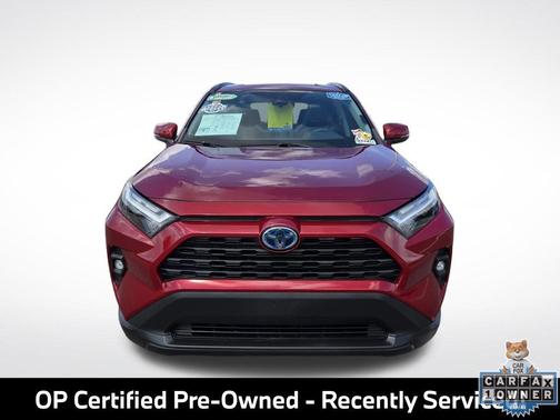 Ruby Flare Pearl 2022 Toyota RAV4 Hybrid XLE Premium