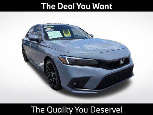Sonic Gray Pearl 2023 Honda Civic Sport Touring