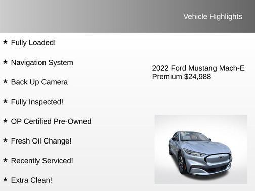 2022 Ford Mustang Mach-E Premium