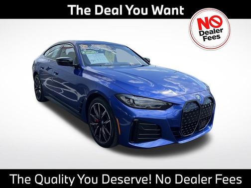Portimao Blue Metallic 2024 BMW i4 Gran Coupe eDrive40