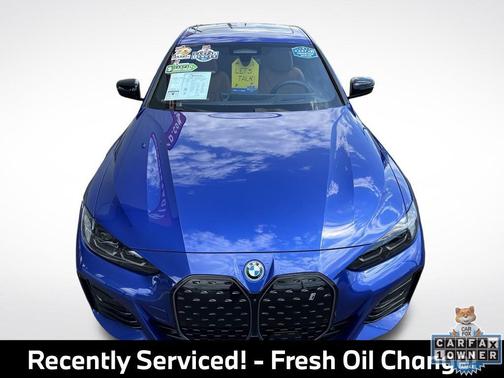 Portimao Blue Metallic 2024 BMW i4 Gran Coupe eDrive40
