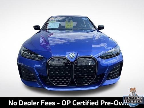 Portimao Blue Metallic 2024 BMW i4 Gran Coupe eDrive40