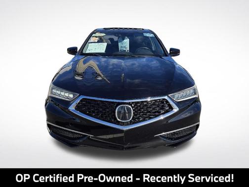 Crystal Black Pearl 2019 Acura TLX Technology