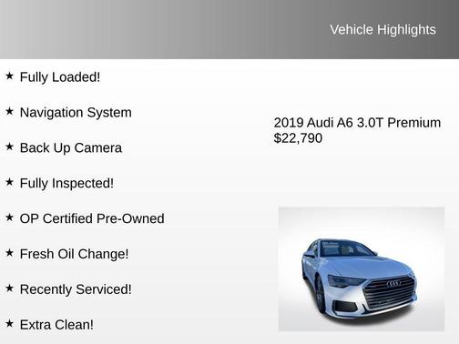 2019 Audi A6 55 Premium