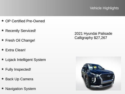 2021 Hyundai PALISADE Calligraphy