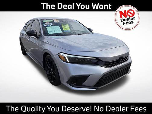 Lunar Silver Metallic 2023 Honda Civic Sport