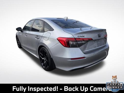 Lunar Silver Metallic 2023 Honda Civic Sport