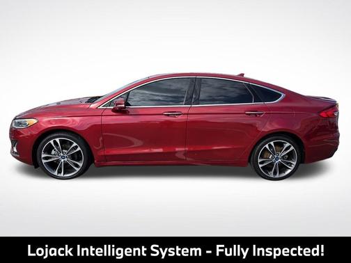 Ruby Red Metallic Tinted Clearcoat 2019 Ford Fusion Titanium