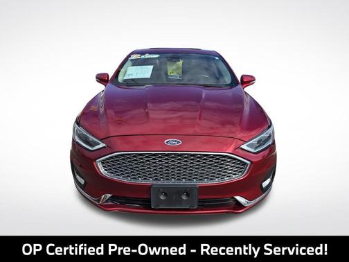 Ruby Red Metallic Tinted Clearcoat 2019 Ford Fusion Titanium