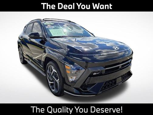 Abyss Black Pearl 2024 Hyundai KONA N Line