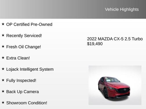 2022 Mazda CX-5 2.5 Turbo