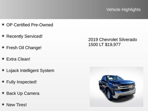 2019 Chevrolet Silverado 1500 LT