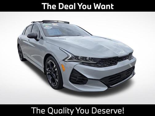 Wolf Gray 2023 Kia K5 GT-Line