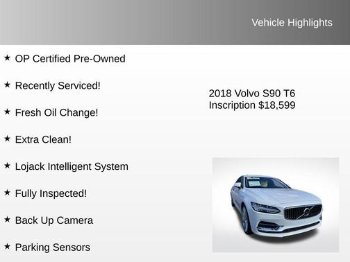 2018 Volvo S90 T6 Inscription