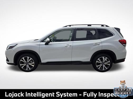 Crystal White Pearl 2024 Subaru Forester Limited