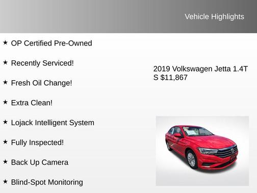 2019 Volkswagen Jetta 1.4T S