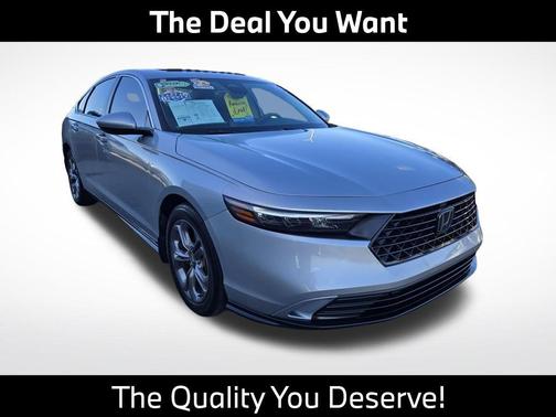 Solar Silver Metallic 2024 Honda Accord EX