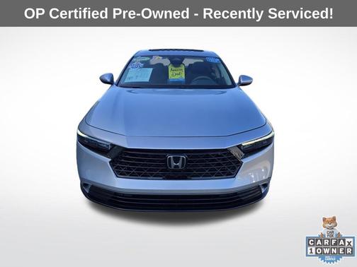 Solar Silver Metallic 2024 Honda Accord EX