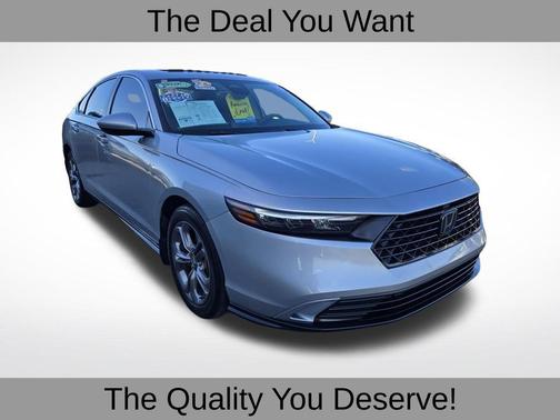 Solar Silver Metallic 2024 Honda Accord EX