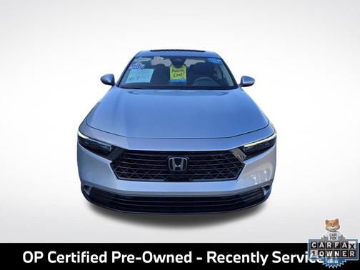 Solar Silver Metallic 2024 Honda Accord EX