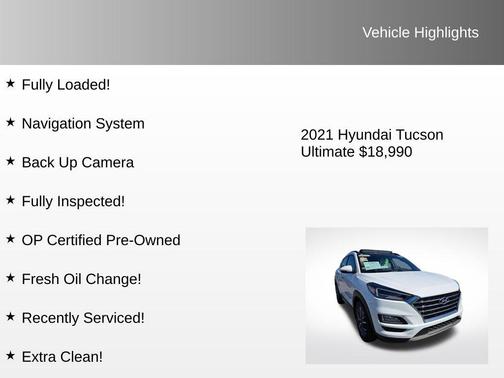 2021 Hyundai TUCSON Ultimate