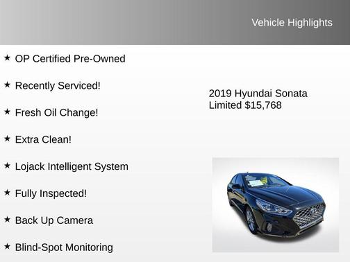 2019 Hyundai SONATA Limited