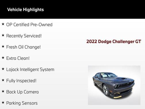 Granite Pearlcoat 2022 Dodge Challenger GT