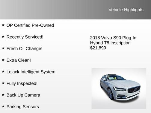 2018 Volvo S90 T8 Inscription