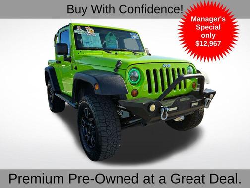 Gecko Pearlcoat 2012 Jeep Wrangler Sport