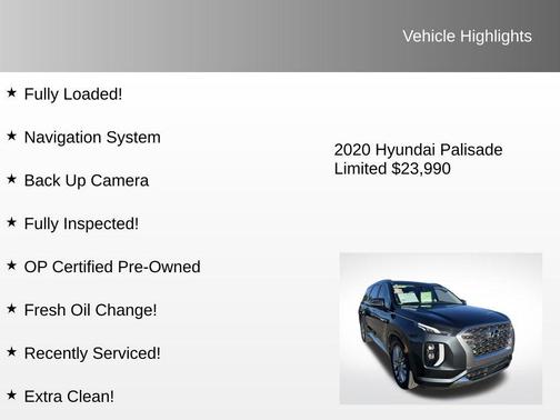 2020 Hyundai PALISADE Limited