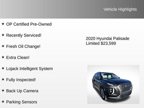 2020 Hyundai PALISADE Limited
