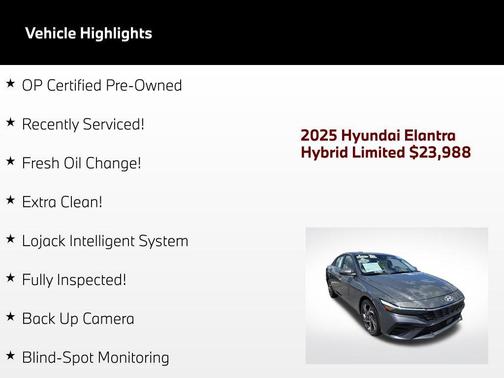 Ecotronic Gray Pearl 2025 Hyundai ELANTRA HEV Limited