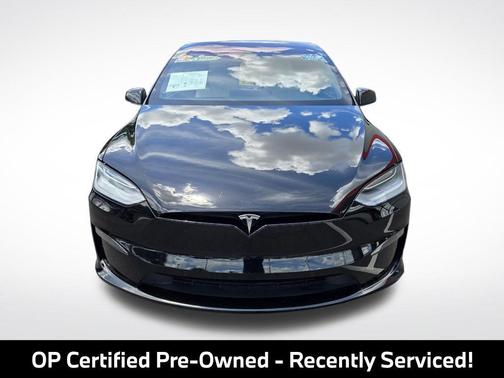 Solid Black 2022 Tesla Model X Dual Motor All-Wheel Drive