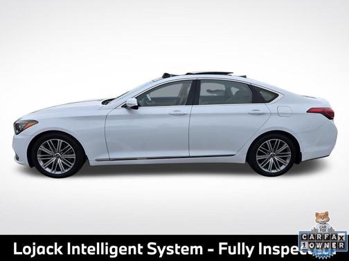 Casablanca White 2018 Genesis G80 3.8