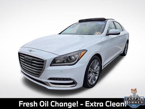 Casablanca White 2018 Genesis G80 3.8