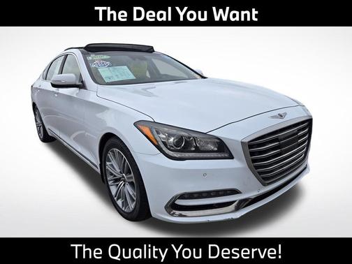 Casablanca White 2018 Genesis G80 3.8