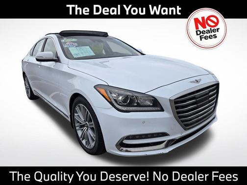 Casablanca White 2018 Genesis G80 3.8