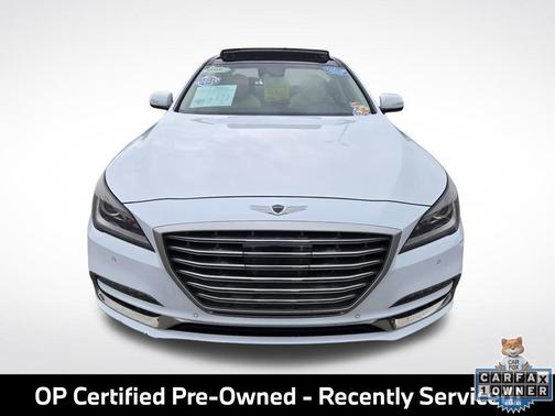 Casablanca White 2018 Genesis G80 3.8