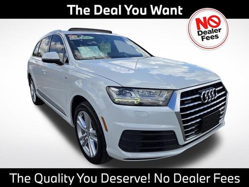 Carrara White 2018 Audi Q7 3.0T Prestige