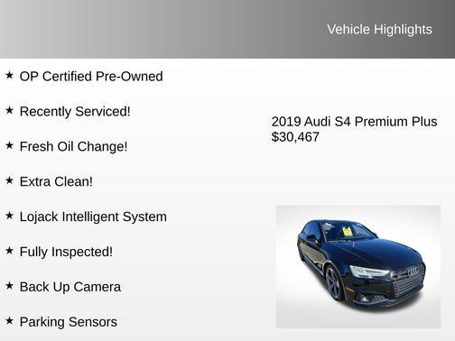 2019 Audi S4 3.0T Premium